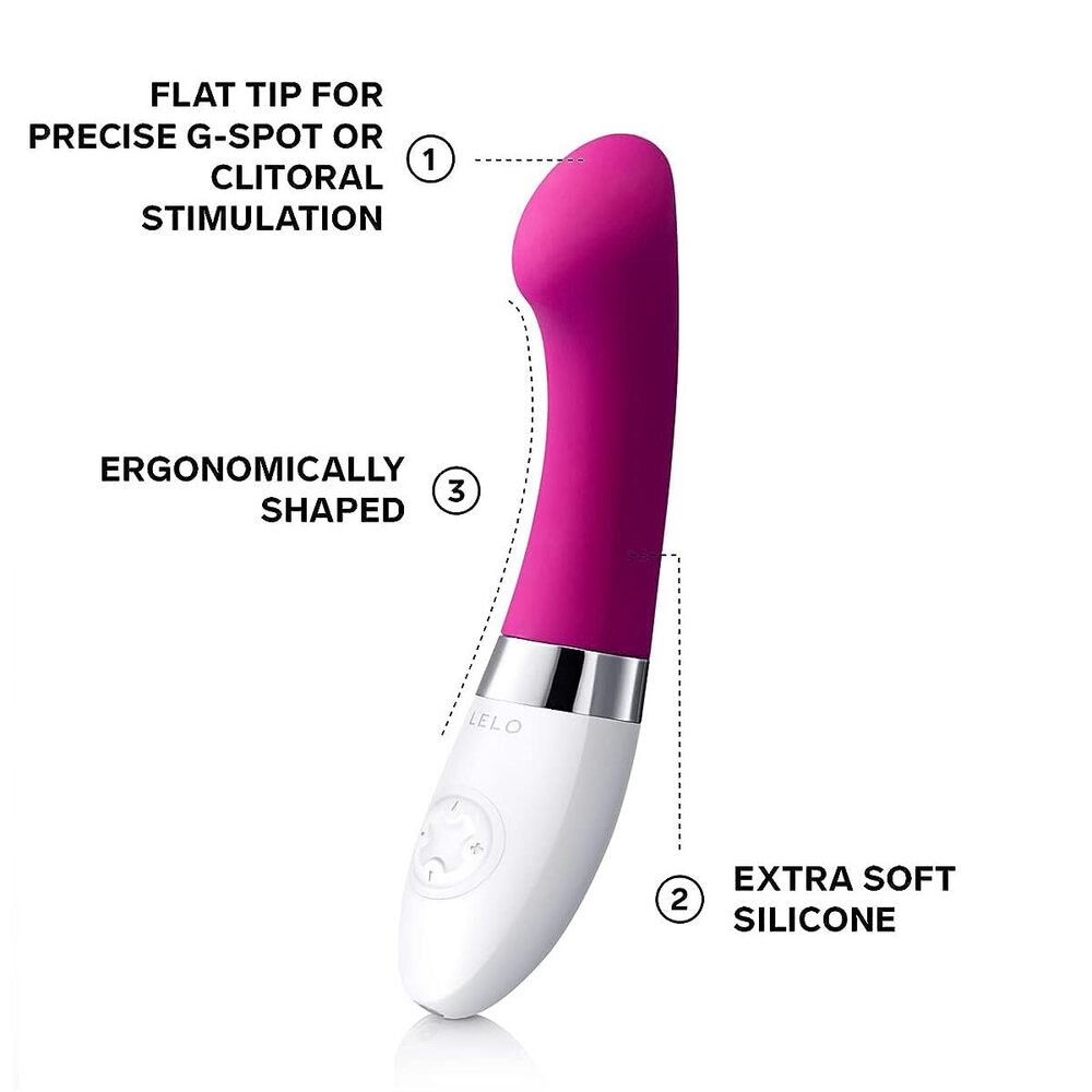 PlayBound UK adult toys & lingerie: lelo gigi 2 deep rose g spot vibrator