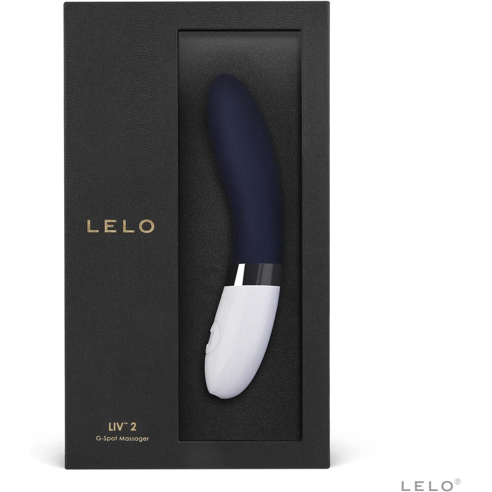 PlayBound UK adult toys & lingerie: lelo liv 2 g spot vibrator blue