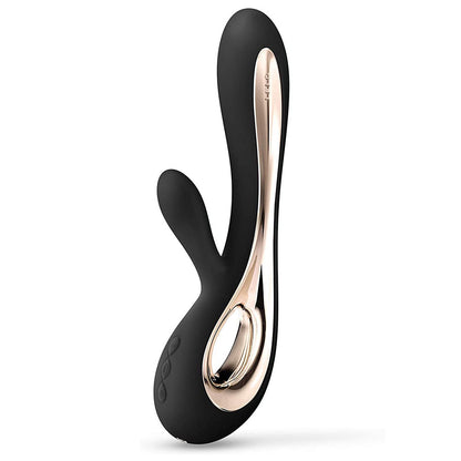 PlayBound UK adult toys & lingerie: lelo soraya 2 dual rabbit vibrator black