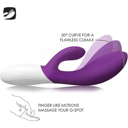 PlayBound UK adult toys & lingerie: lelo ina wave 2 luxury rechargeable vibe plum