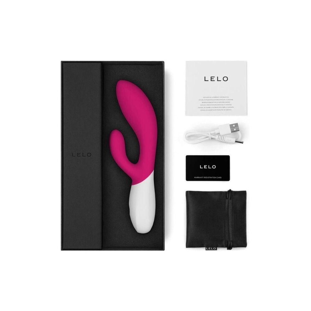 PlayBound UK adult toys & lingerie: lelo ina wave 2 luxury rechargeable vibe cerise