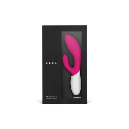 PlayBound UK adult toys & lingerie: lelo ina wave 2 luxury rechargeable vibe cerise