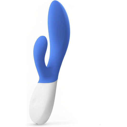 PlayBound UK adult toys & lingerie: lelo ina wave 2 luxury rechargeable vibe blue