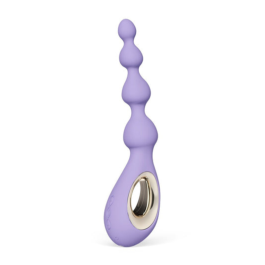 PlayBound UK adult toys & lingerie: lelo soraya anal beads massager violet dusk