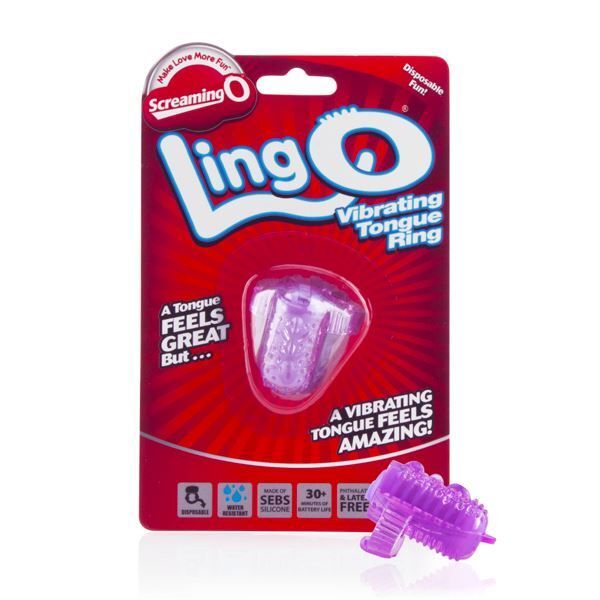 PlayBound UK adult toys & lingerie: screaming o lingo tongue vibrator