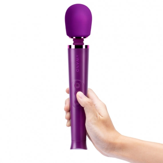 PlayBound UK adult toys & lingerie: le wand petite rechargeable vibrating massager dark cherry