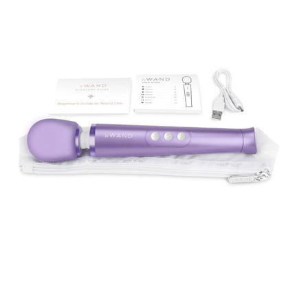 PlayBound UK adult toys & lingerie: le wand petite rechargeable vibrating massager violet
