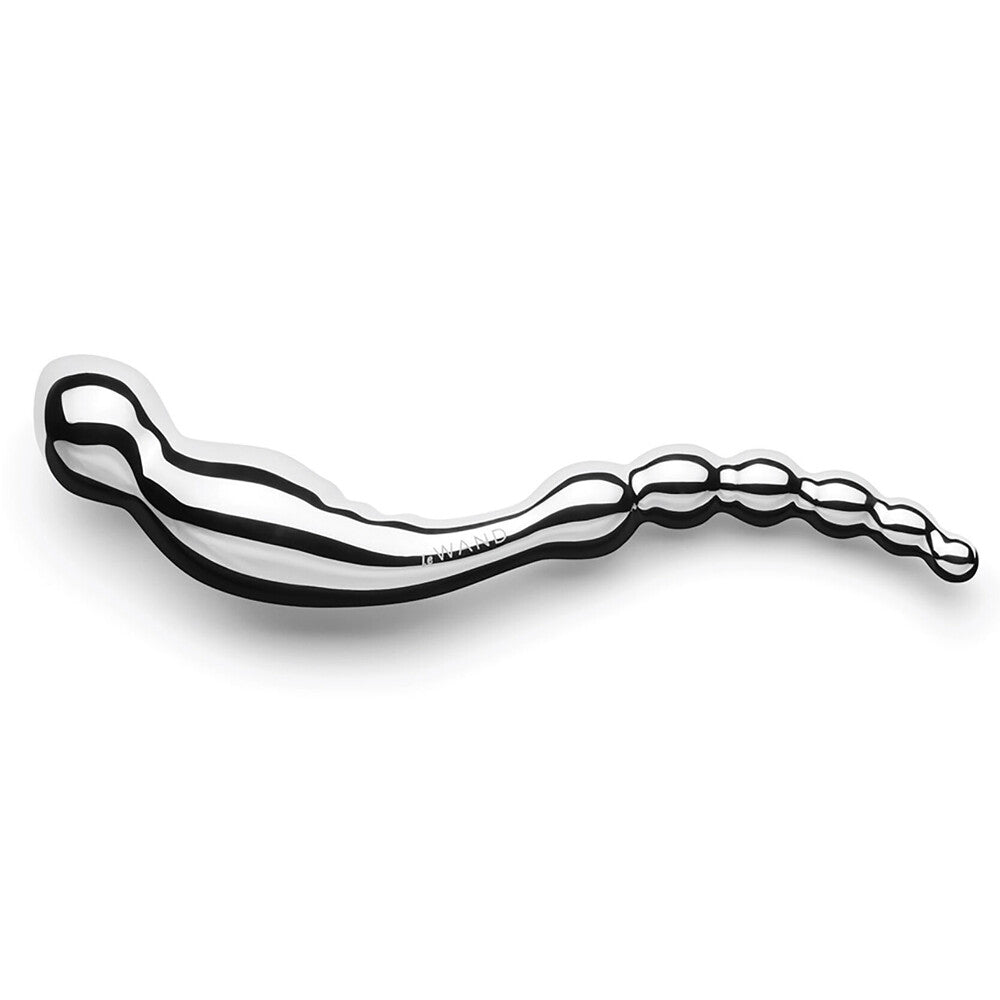 PlayBound UK adult toys & lingerie: le wand swerve stainless steel dildo