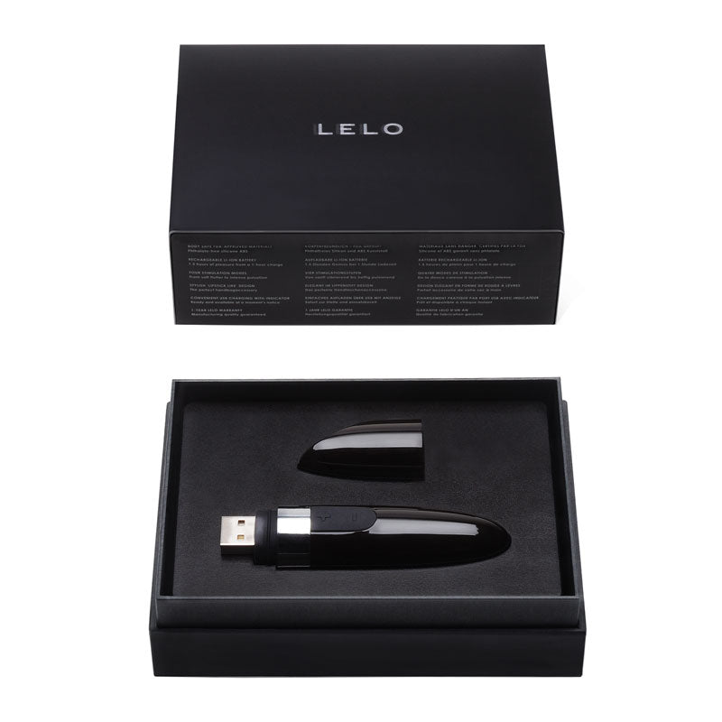 PlayBound UK adult toys & lingerie: lelo mia version 2 black usb luxury rechargeable vibrator