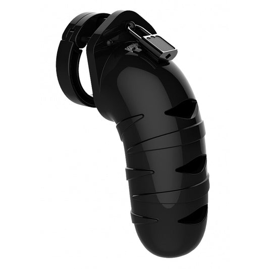 PlayBound UK adult toys & lingerie: man cage 05 male 5 5 inch black chastity cage