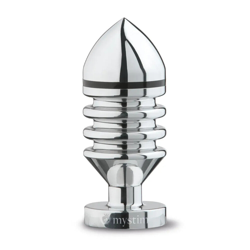 PlayBound UK adult toys & lingerie: mystim hector helix large aluminium butt plug