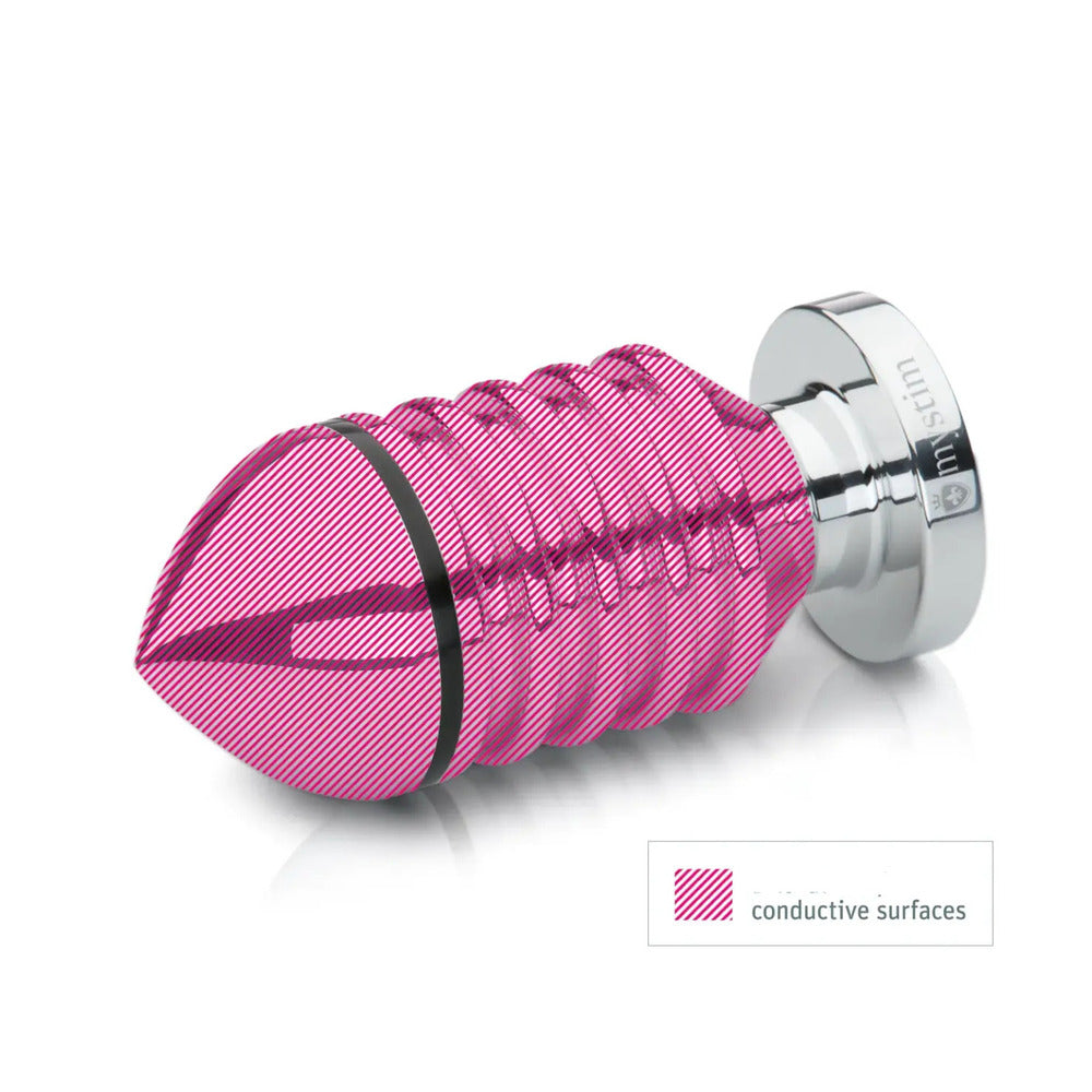 PlayBound UK adult toys & lingerie: mystim hector helix large aluminium butt plug