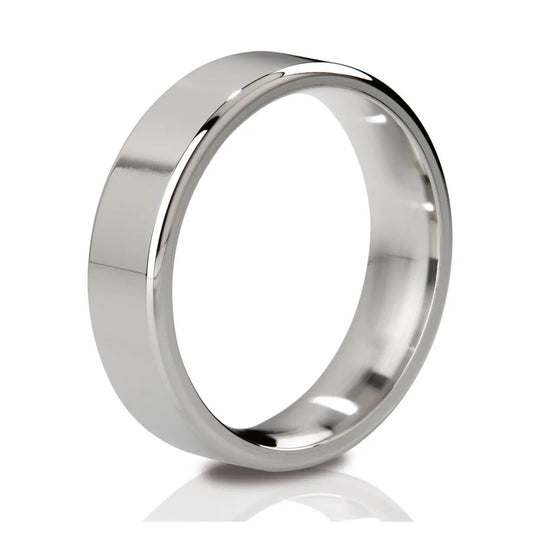 PlayBound UK adult toys & lingerie: mystim duke stainless steel polished cock ring