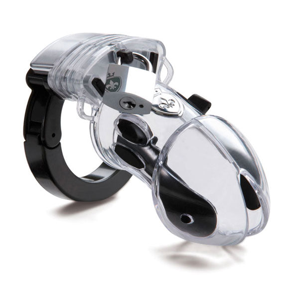 PlayBound UK adult toys & lingerie: mystim pubic enemy no 1 estim chastity cock cage