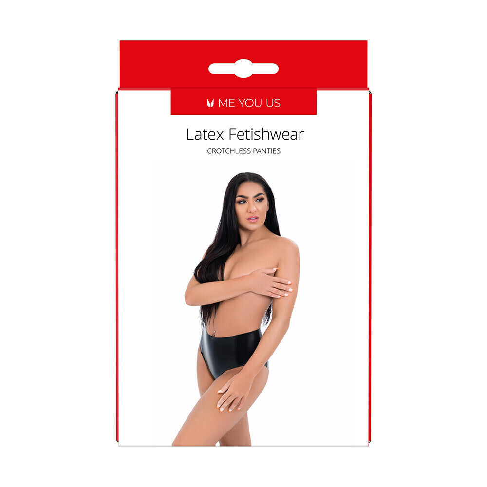 PlayBound UK adult toys & lingerie: me you us latex crotchless panties