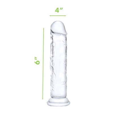 PlayBound UK adult toys & lingerie: me you us ultra clear dong 6 inches