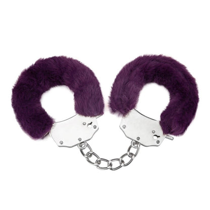 PlayBound UK adult toys & lingerie: me you us furry handcuffs purple