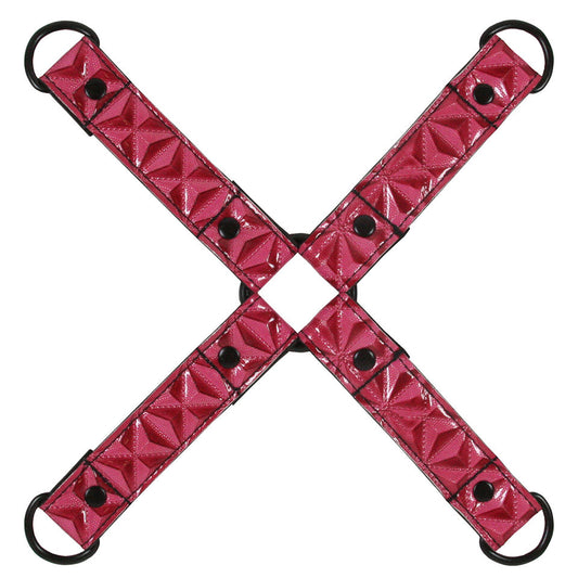 PlayBound UK adult toys & lingerie: sinful bondage hogtie pink