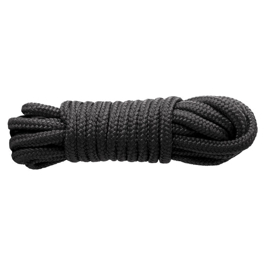 PlayBound UK adult toys & lingerie: sinful 25 foot nylon rope black