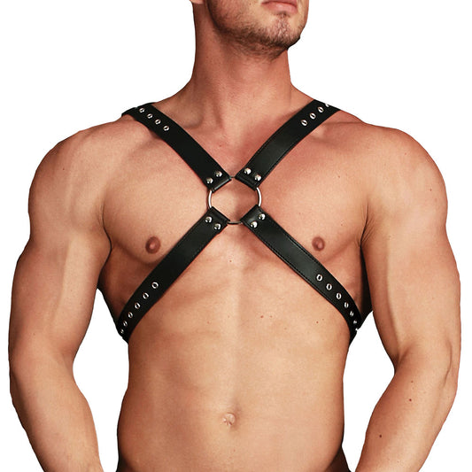 PlayBound UK adult toys & lingerie: ouch adonis high halter harness