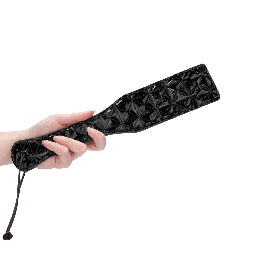 PlayBound UK adult toys & lingerie: ouch black luxury paddle