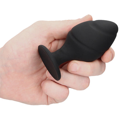 PlayBound UK adult toys & lingerie: ouch silicone swirled butt plug set black