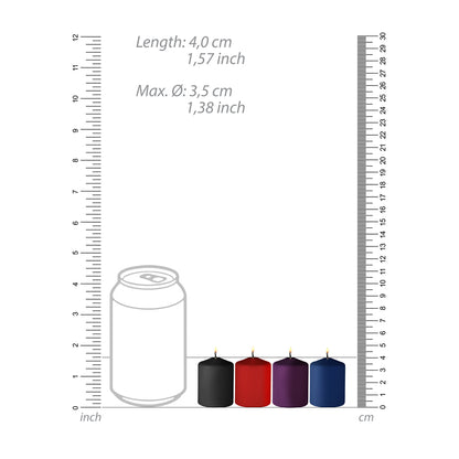 PlayBound UK adult toys & lingerie: ouch 4 pack of mixed scented tease candles