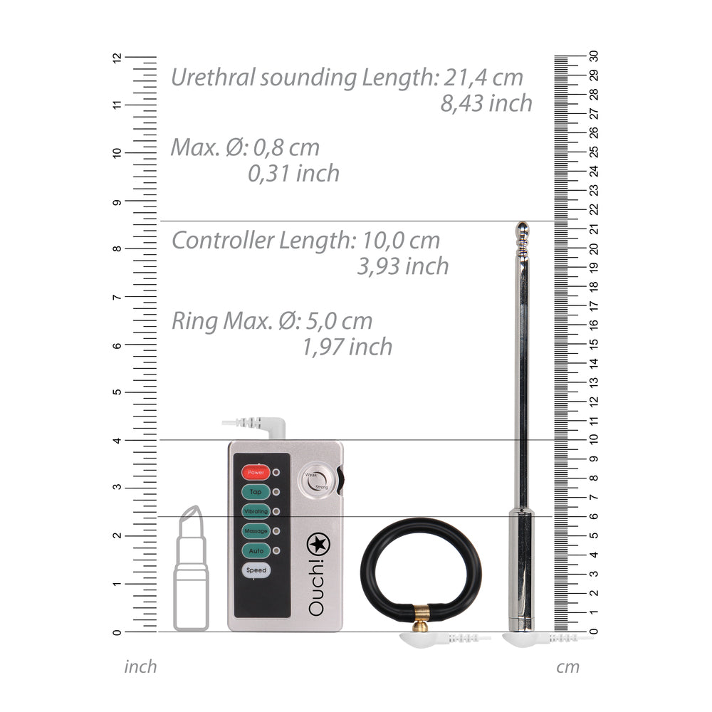 PlayBound UK adult toys & lingerie: ouch e stimulation urethral sounding set