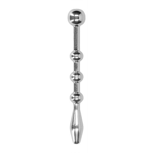 PlayBound UK adult toys & lingerie: ouch urethral sounding stainless steel plug with balls