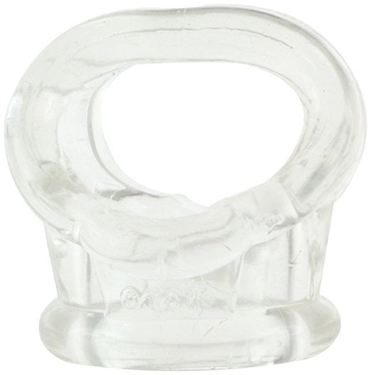 PlayBound UK adult toys & lingerie: oxballs cocksling 2 cock and ball ring clear