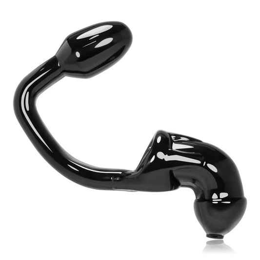 PlayBound UK adult toys & lingerie: oxballs tailpipe chastity cocklock plus asslock buttplug