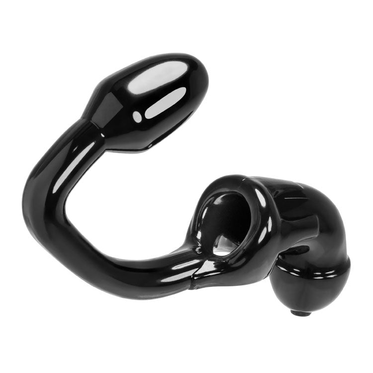 PlayBound UK adult toys & lingerie: oxballs tailpipe chastity cocklock plus asslock buttplug