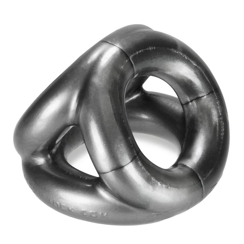 PlayBound UK adult toys & lingerie: oxballs trisport 3 ring cocksling steel