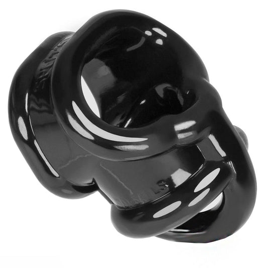 PlayBound UK adult toys & lingerie: oxballs ballsling with ballsplitter cockring black