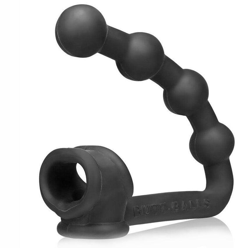 PlayBound UK adult toys & lingerie: oxballs cocksling 2 with attached buttballs buttplug