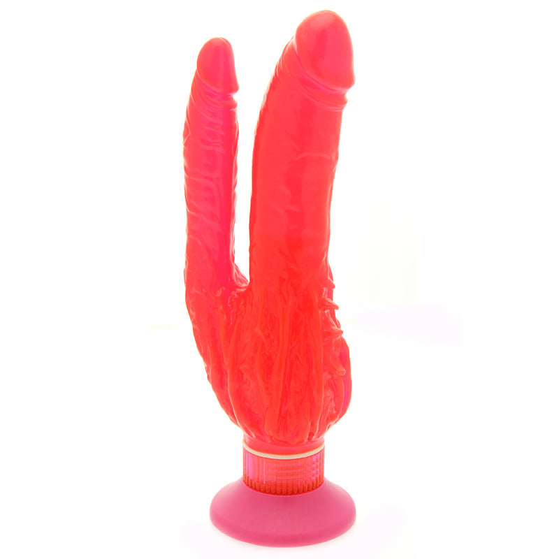 PlayBound UK adult toys & lingerie: 9 inch wall bangers double penetrator waterproof vibrator