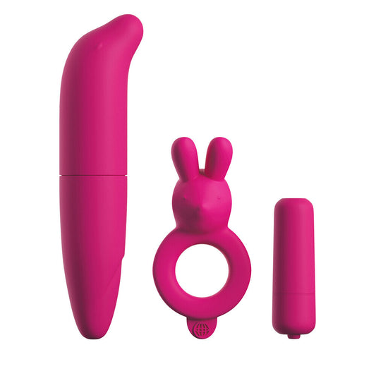 PlayBound UK adult toys & lingerie: classix couples vibrating starter kit pink