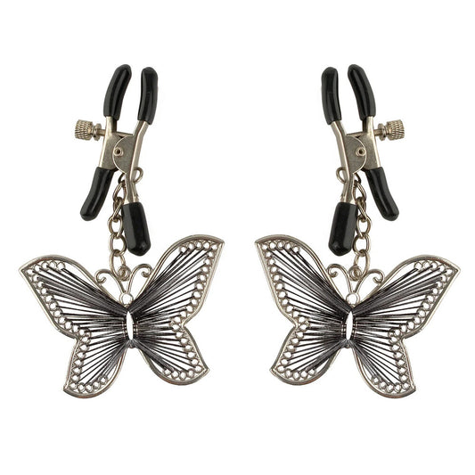 PlayBound UK adult toys & lingerie: fetish fantasy series butterfly nipple clamps