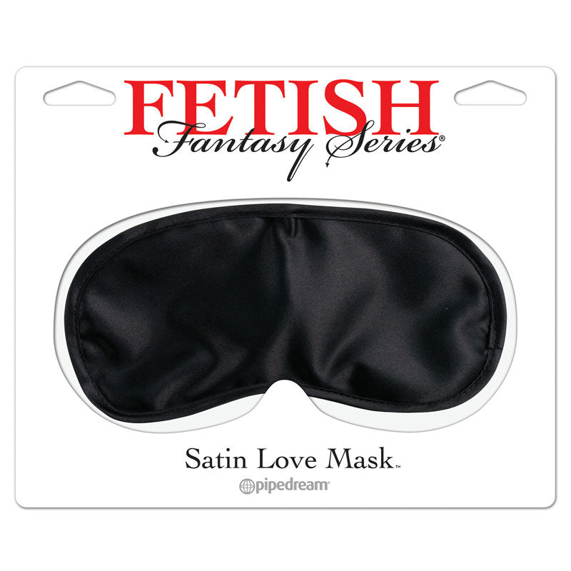 PlayBound UK adult toys & lingerie: fetish fantasy series satin love mask black