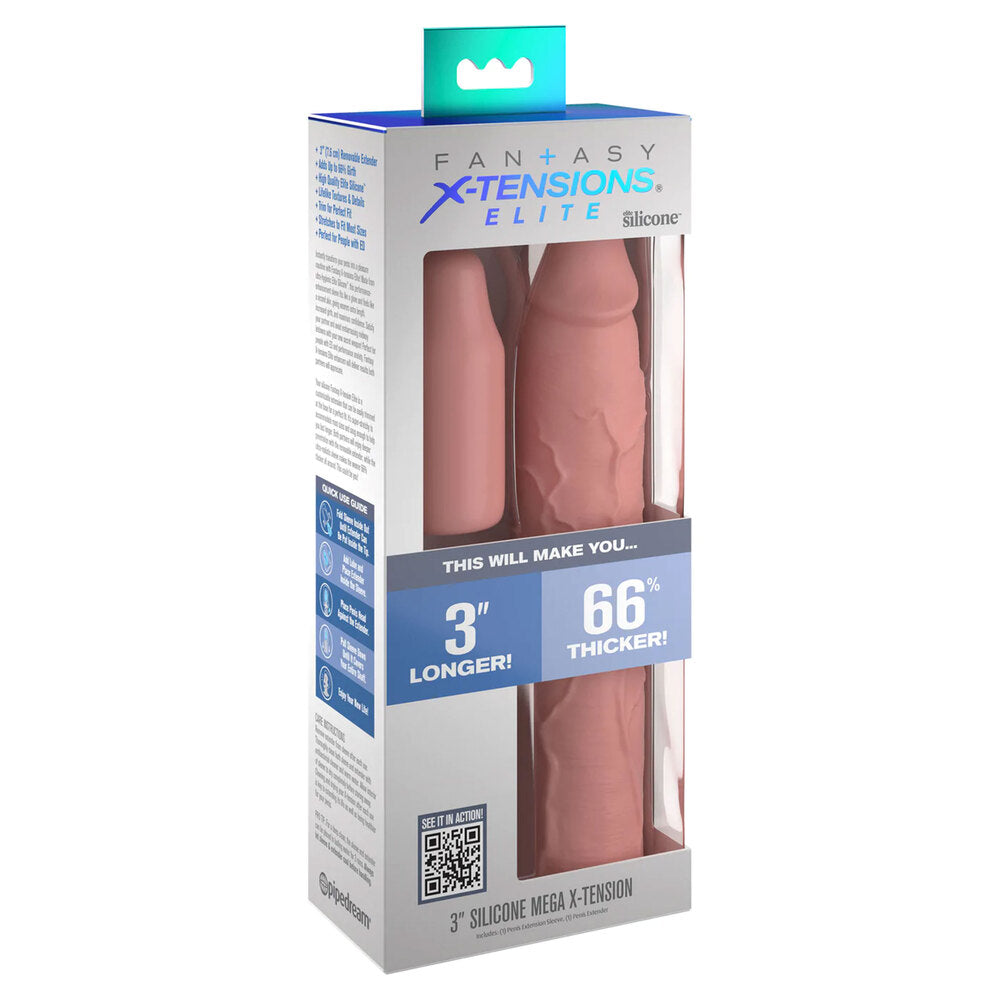 PlayBound UK adult toys & lingerie: xtensions elite 3 inch penis extender