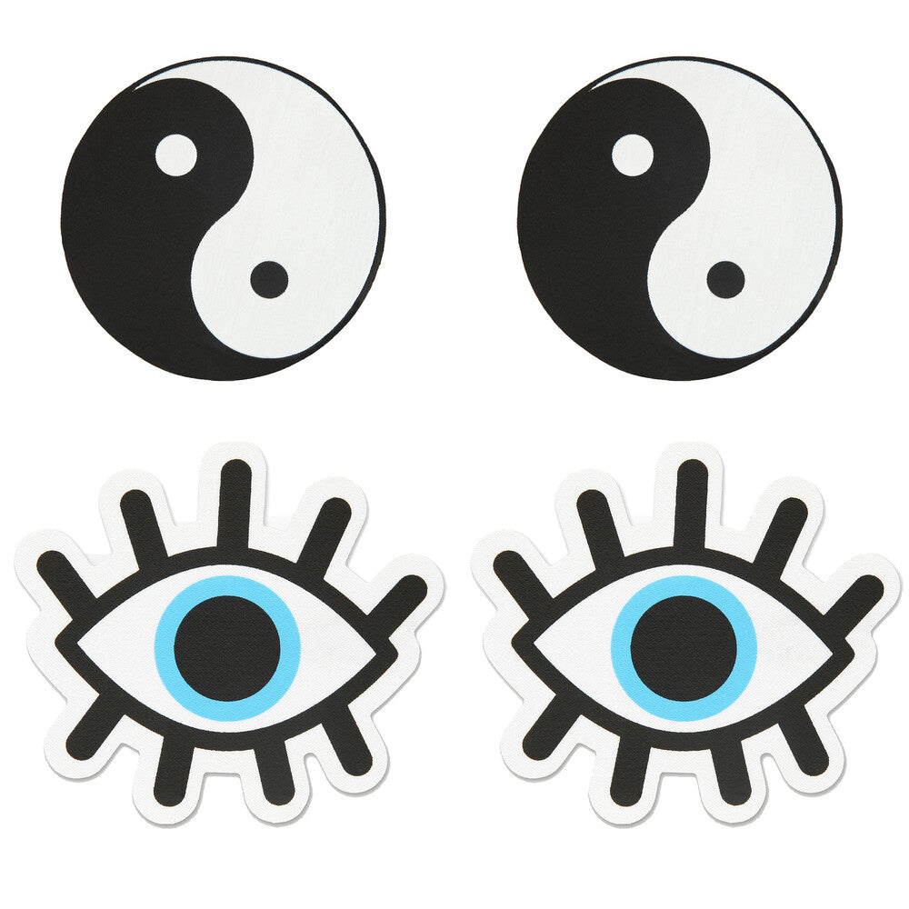 PlayBound UK adult toys & lingerie: peekaboo pasties yin and yang