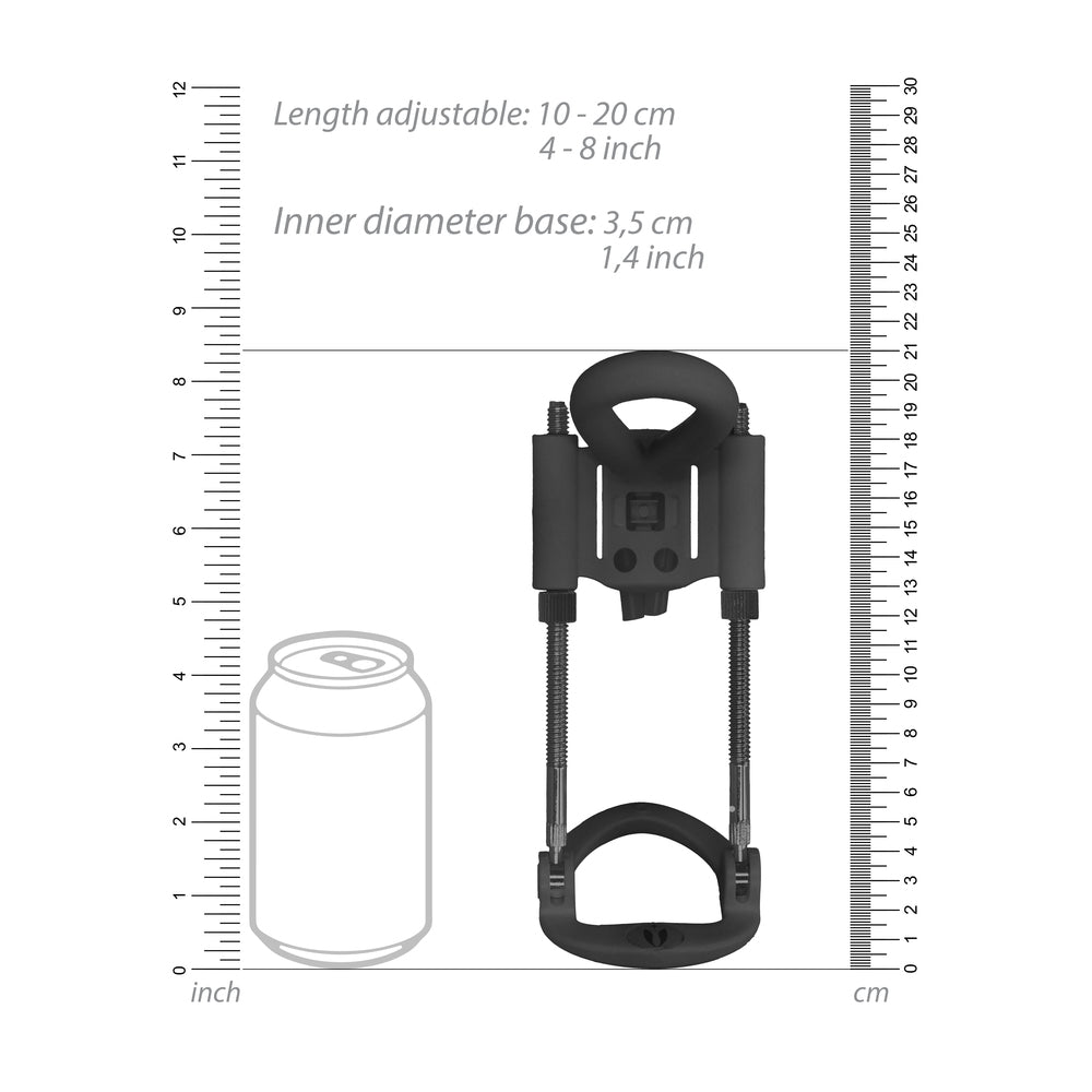 PlayBound UK adult toys & lingerie: pumped penis extender black