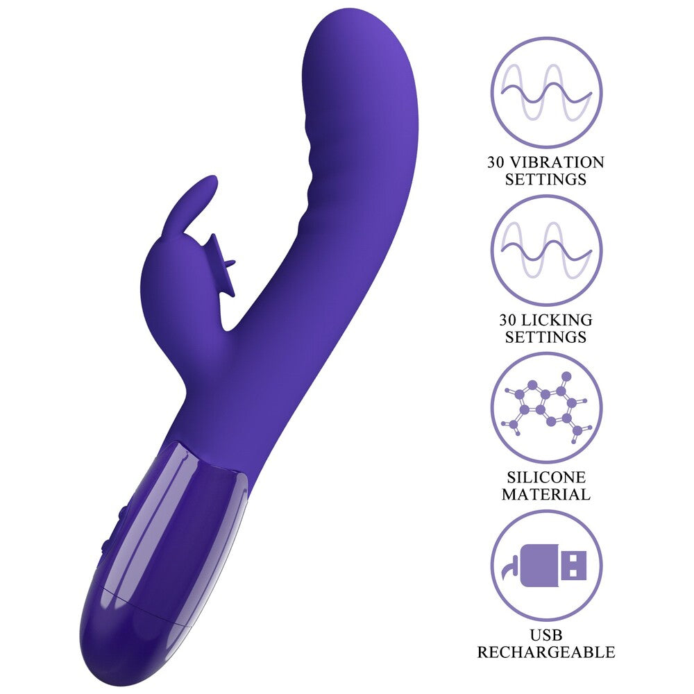PlayBound UK adult toys & lingerie: pretty love cerberus youth rabbit vibrator