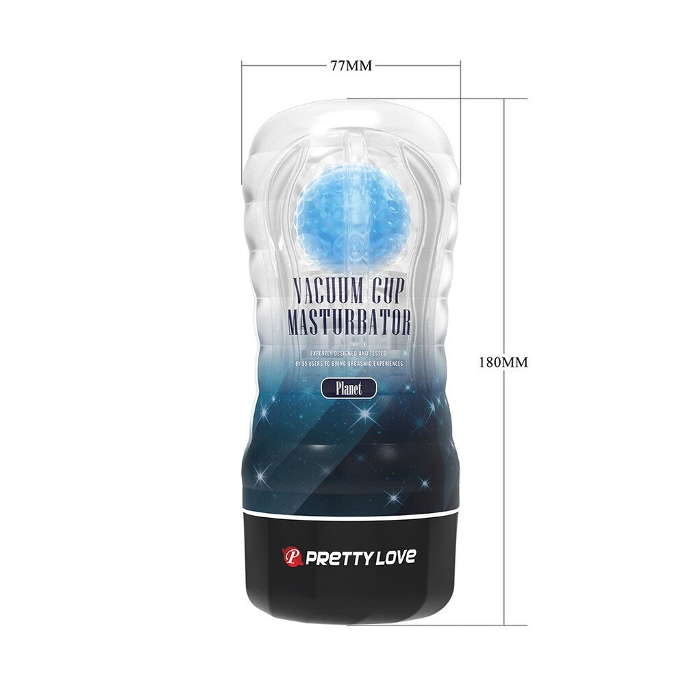 PlayBound UK adult toys & lingerie: pretty love plant blue vacuum masturbator