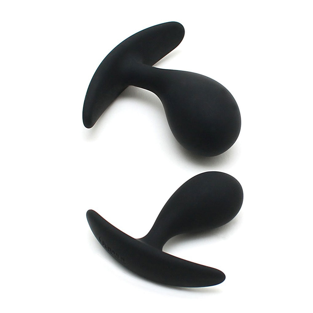 PlayBound UK adult toys & lingerie: copenhagen black duo anal plug set