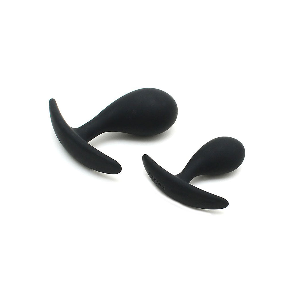 PlayBound UK adult toys & lingerie: copenhagen black duo anal plug set