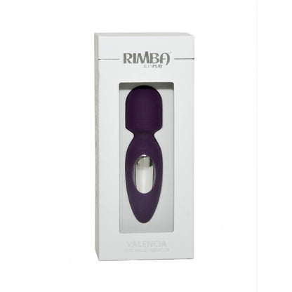 PlayBound UK adult toys & lingerie: rimba valencia mini wand vibrator purple