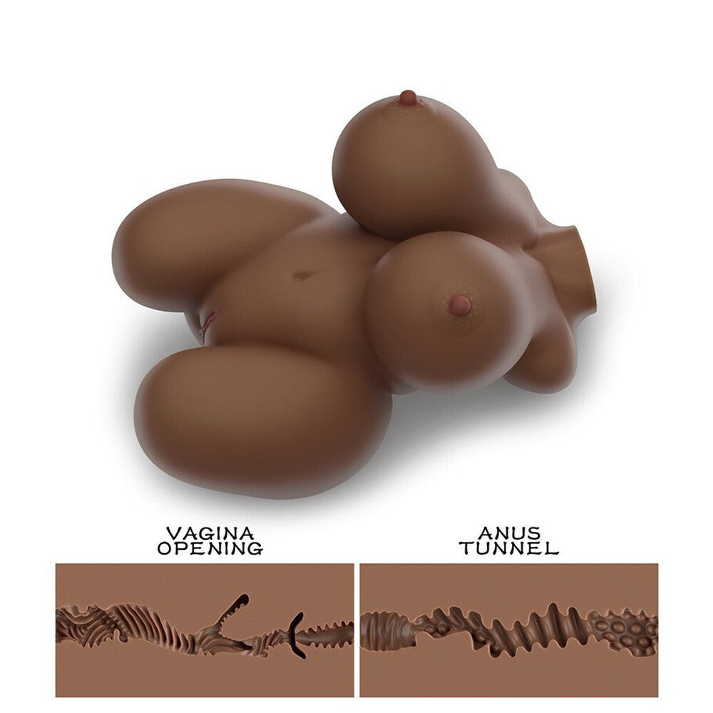 PlayBound UK adult toys & lingerie: lovetoy streetgirls number 6 masturbator flesh brown
