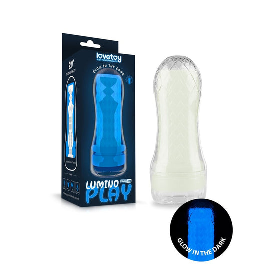 PlayBound UK adult toys & lingerie: lovetoy glow in the dark lumino play masturbator 1