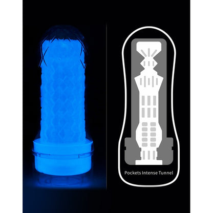PlayBound UK adult toys & lingerie: lovetoy glow in the dark lumino play masturbator 1